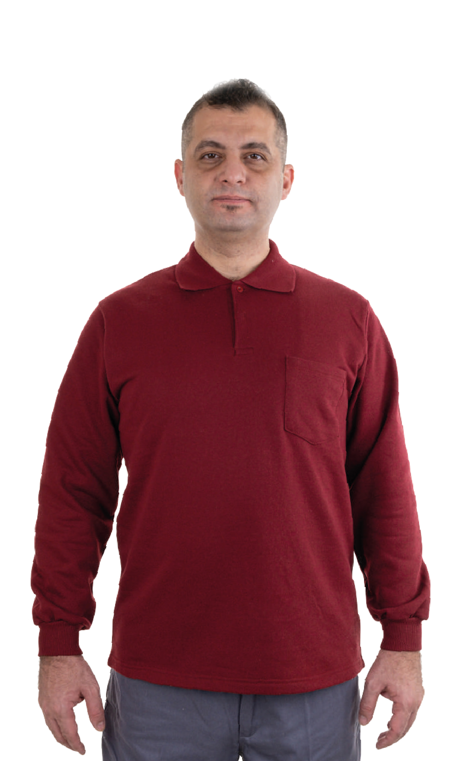 BORDO POLO YAKA SWEAT