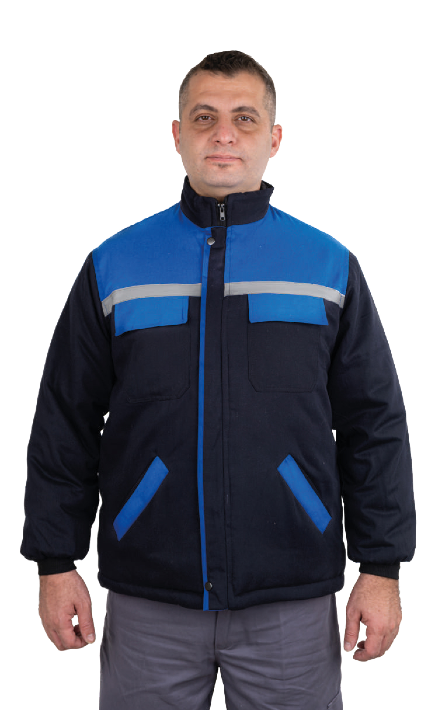 LACİVERT/SAKS MAVİ GABARDİN MONT